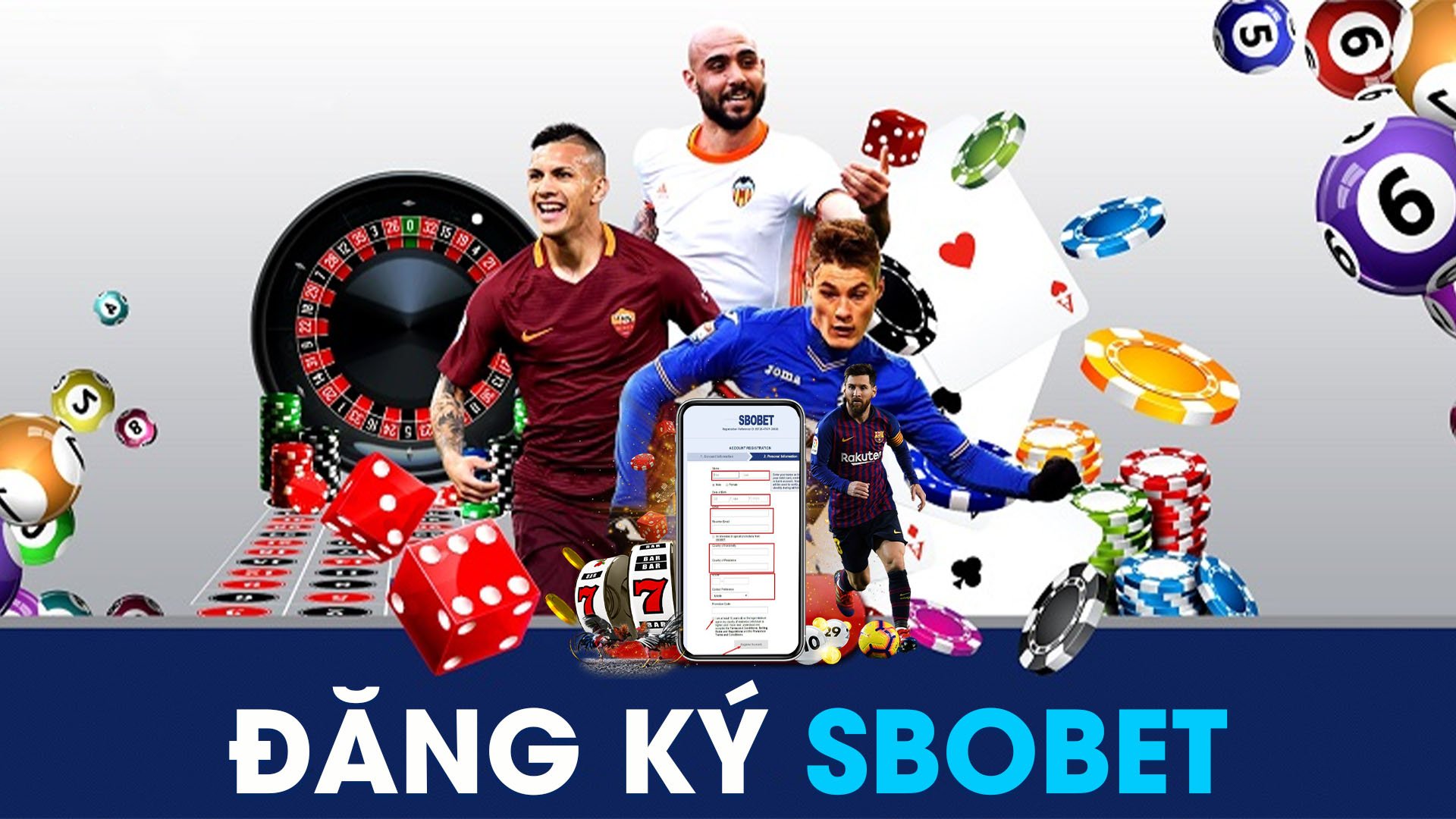 Hướng dẫn đăng ký tài khoản Sbobet